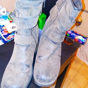 LADIES RUGGED WORK BOOTS